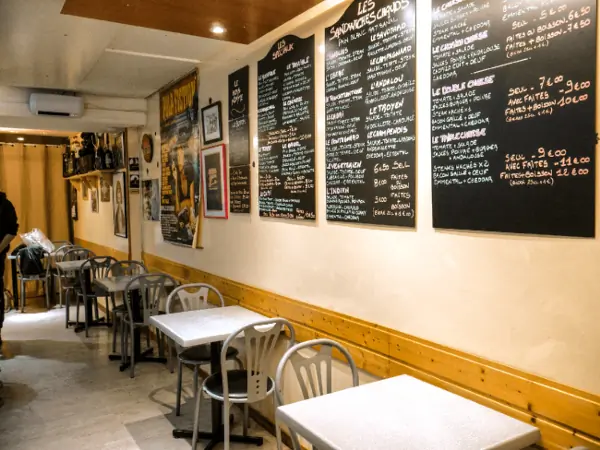 Salle entrée du restaurant